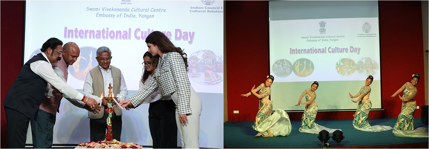  The "World Day for Cultural Diversity for Dialogue and Development" was celebrated at our Swami Vivekananda Cultural Centre. India, Nepal, Bangladesh, ROK, South Africa and Myanmar presented performances.