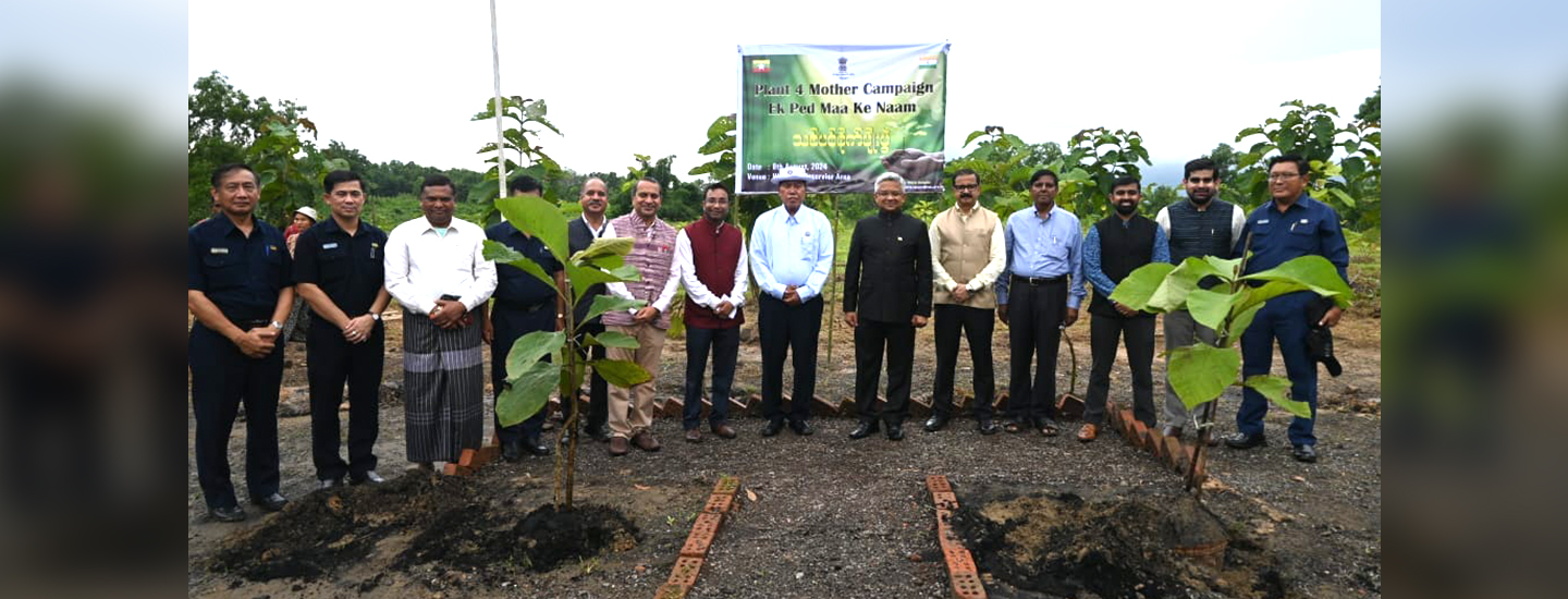  We planted 100 trees today at Hlaw Kar reservoir in Yangon, under the #Plant4Mother "Ek Ped Maa ke Naam" initiative, to celebrate our bond with Mother Nature. Public awareness and support are key to addressing the global climate crisis