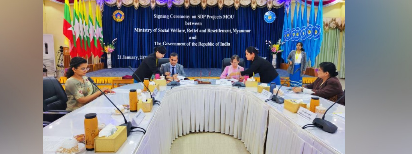  Launch of Three New Small Development Projects for the People of Myanmar